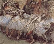 Edgar Degas Dance have a break painting